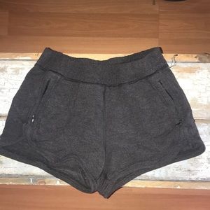 Lululemon lounging shorts.